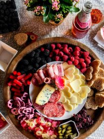 Galentine's Day Charcuterie Board