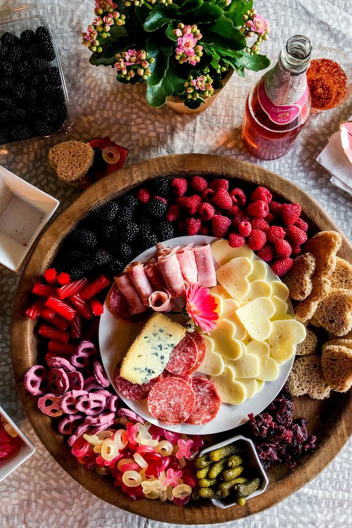 BEST Galentine's Day Charcuterie Board