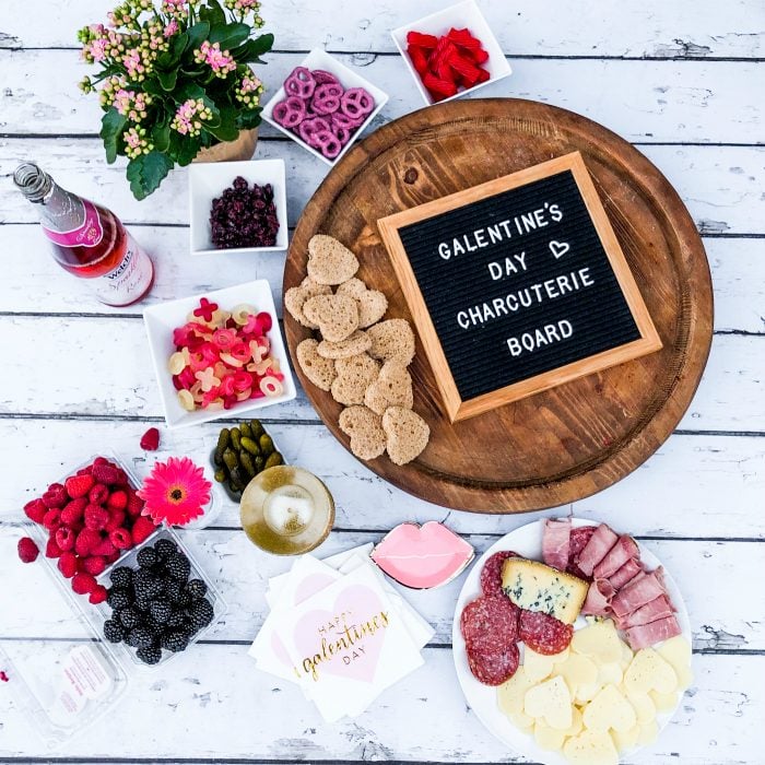 Host a Galentine's Day Charcuterie Board