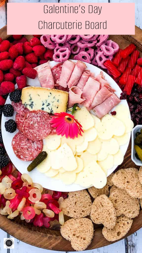 Galentine's Day Charcuterie Board