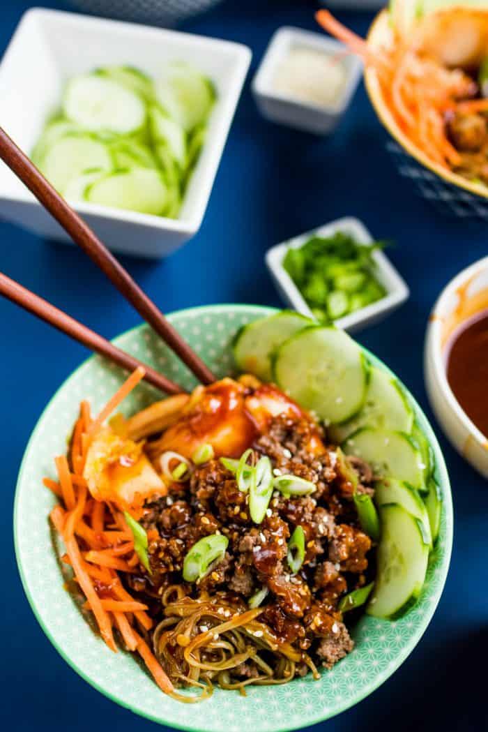 Korean Beef Meal Prep Bowls - Destination Delish