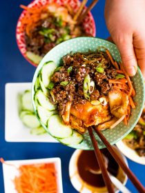 Healthy Korean Beef Bowls