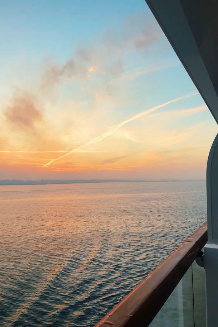 Homeland Viking Cruise Denmark Excursions sunset