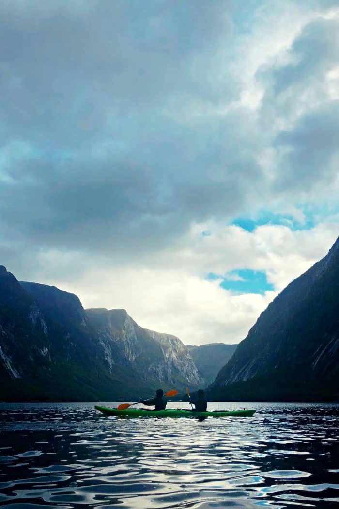 Homelands Viking Cruise Excursions Norway - scenic kayak