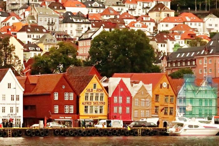 Homelands Viking Cruise Excursions Norway - Bergen waterfront