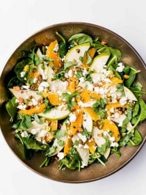 Irish Flag Spinach Salad Recipe