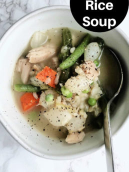 Turkey Rice Soup