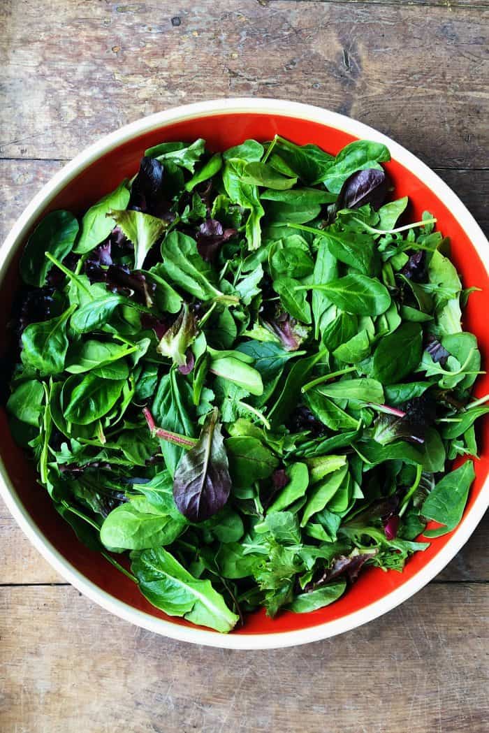 Mandarin Mixed Green Salad Recipe - lettuce