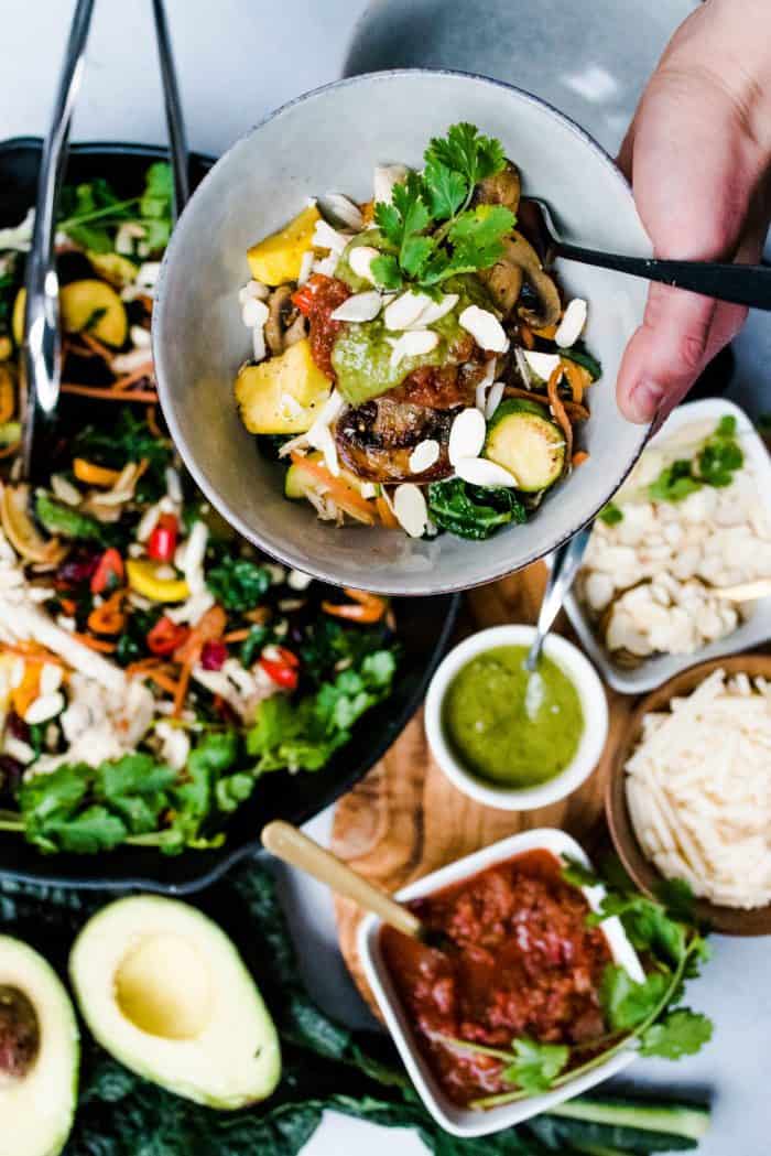 Sautéed Veggie Chicken Skillet Reluctant Entertainer