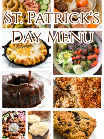 St. Patrick’s Day Charcuterie MENUs