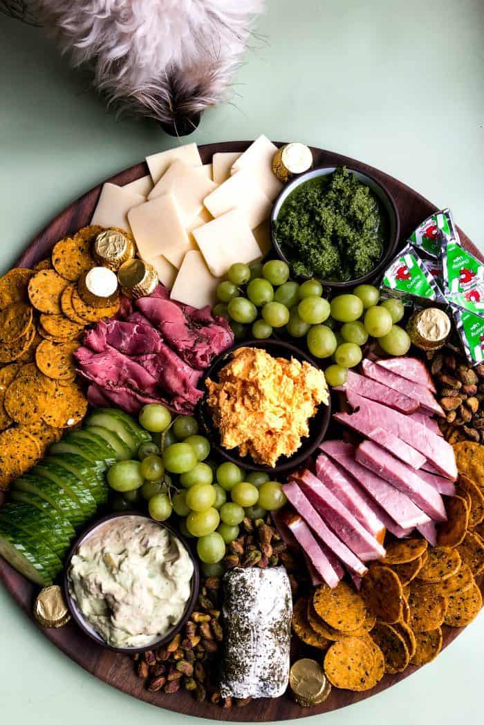 Simple St. Patrick's Day Snack Board