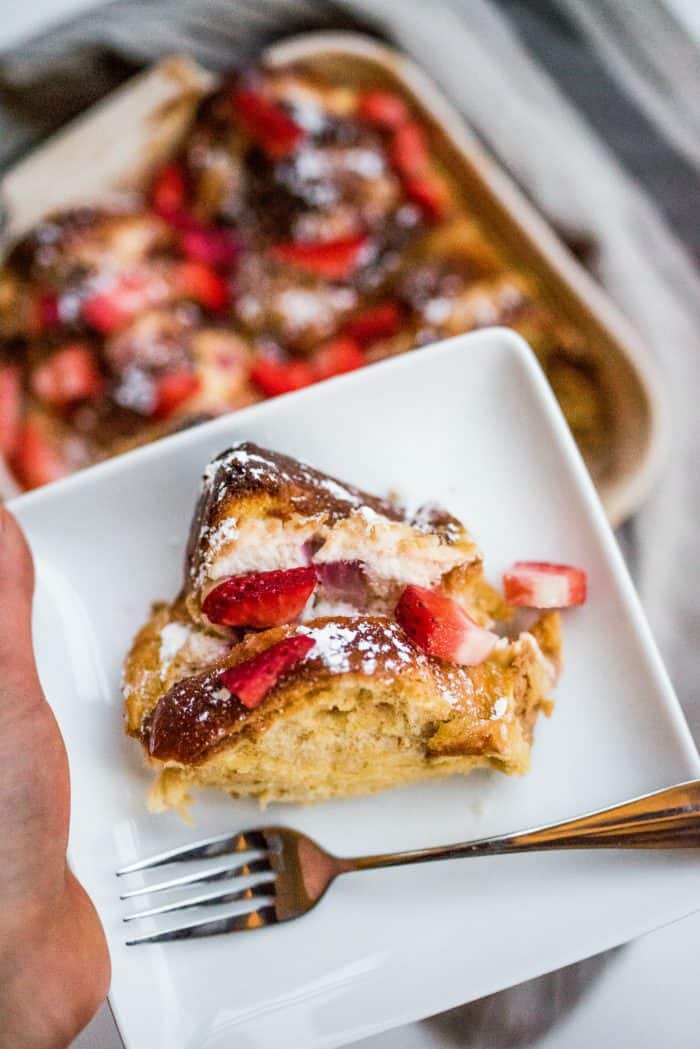 Best Strawberry Lemon Ricotta French Toast