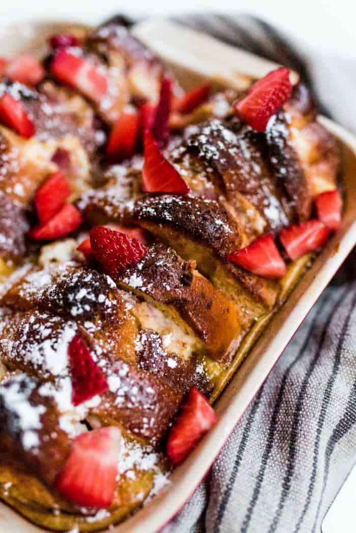 Strawberry Ricotta French Toast