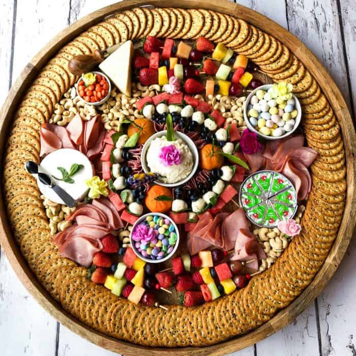 BEST Epic Spring Charcuterie Board