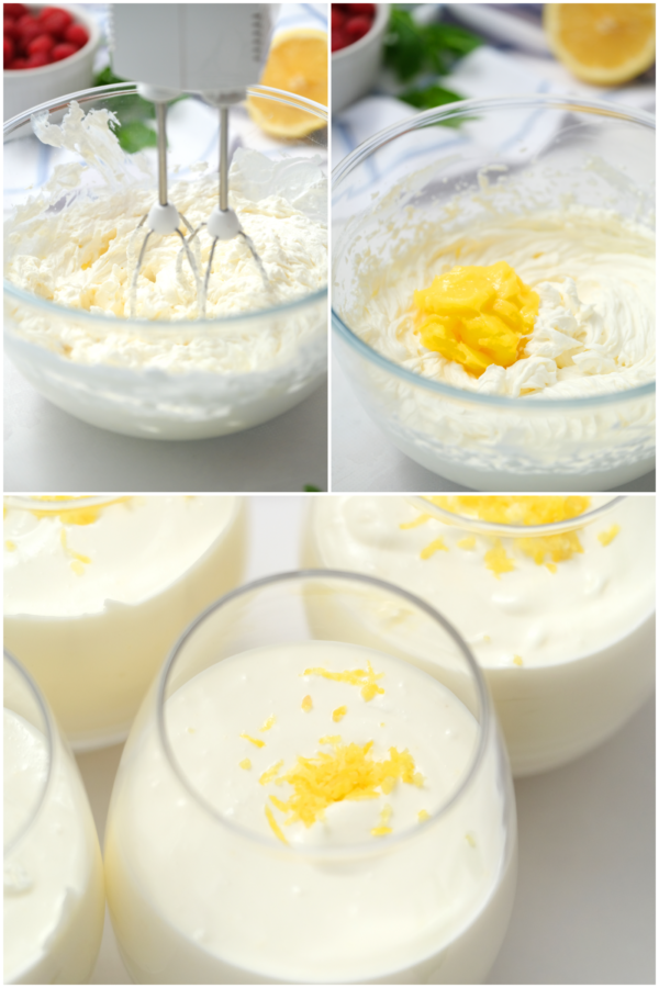 how to make lemon cheesecake mousse