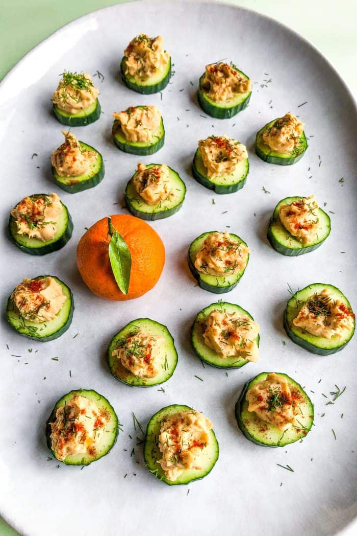 Tasty Easy Deviled Egg Canapés Bites