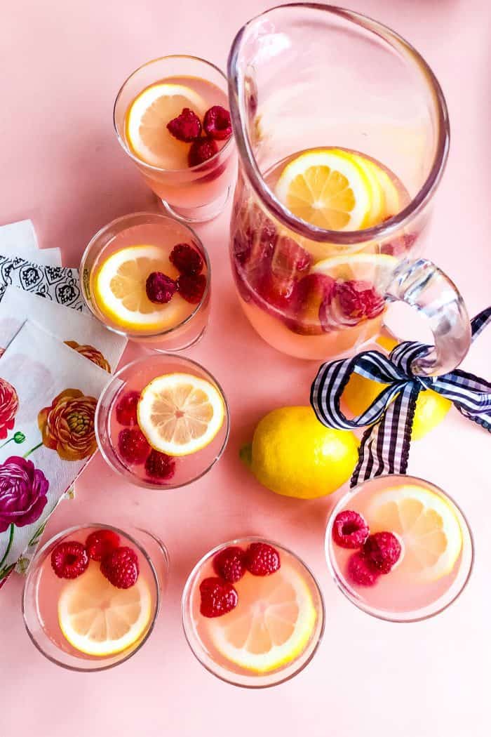 Easy Raspberry Lemonade