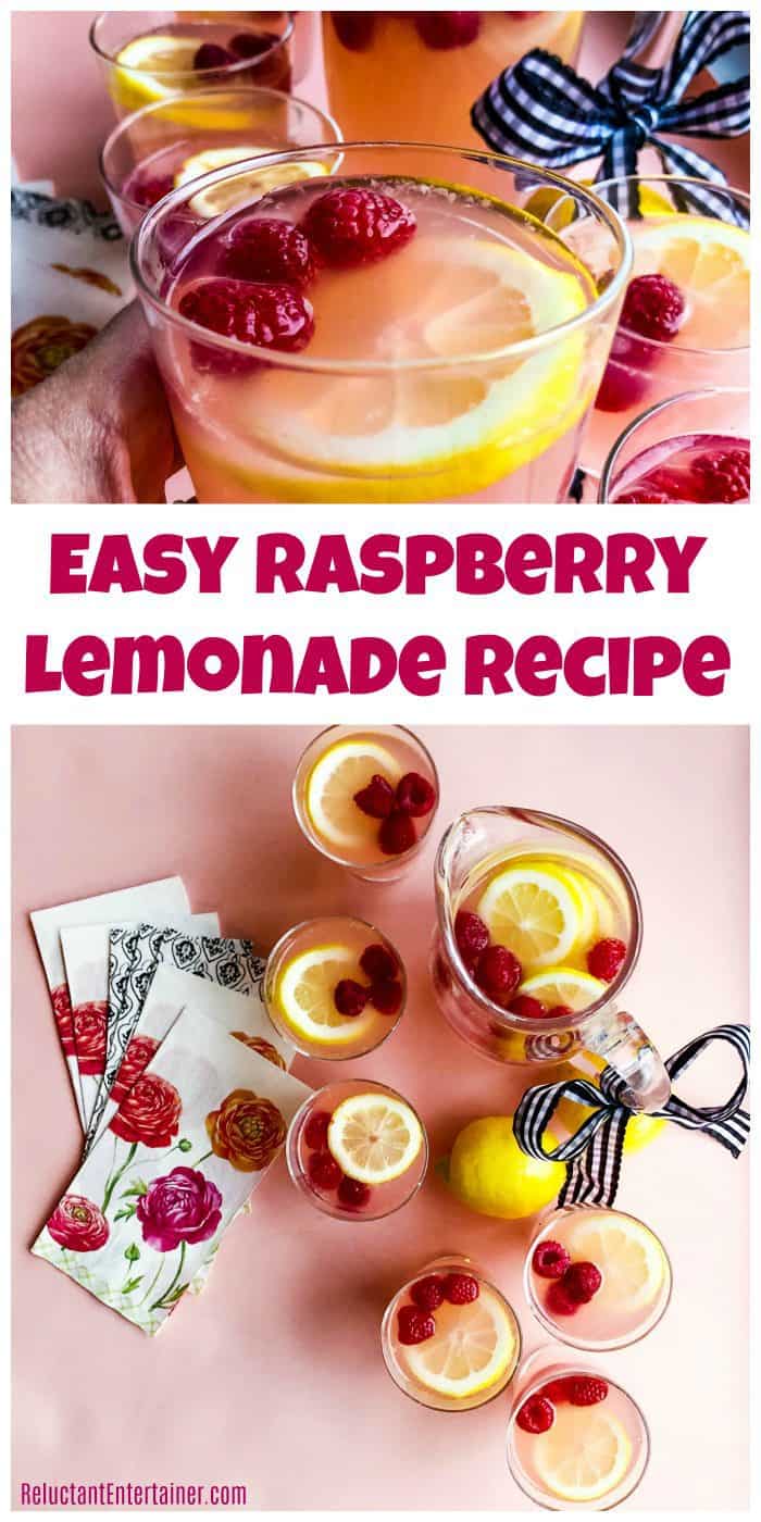 Easy Raspberry Lemonade Recipe