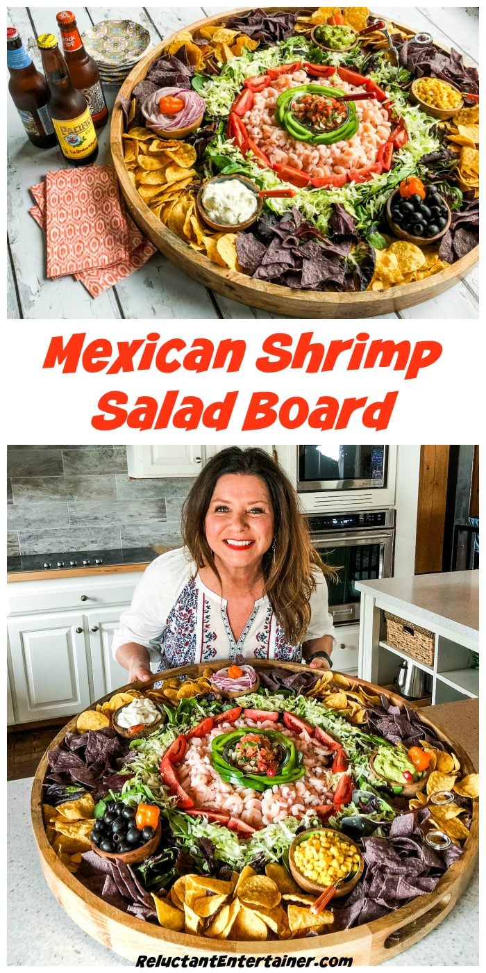 Mexican Shrimp Salad Board Recipe