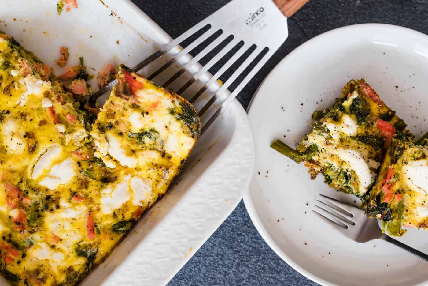 Salmon Asparagus Dill Casserole Reluctant Entertainer