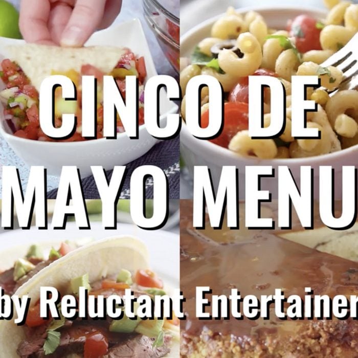 Easy Cinco de Mayo MENU #cincodemayo #mexicanfeast #menu #cincodemayomenu