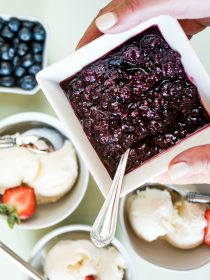 Frozen Mixed Berry Compote