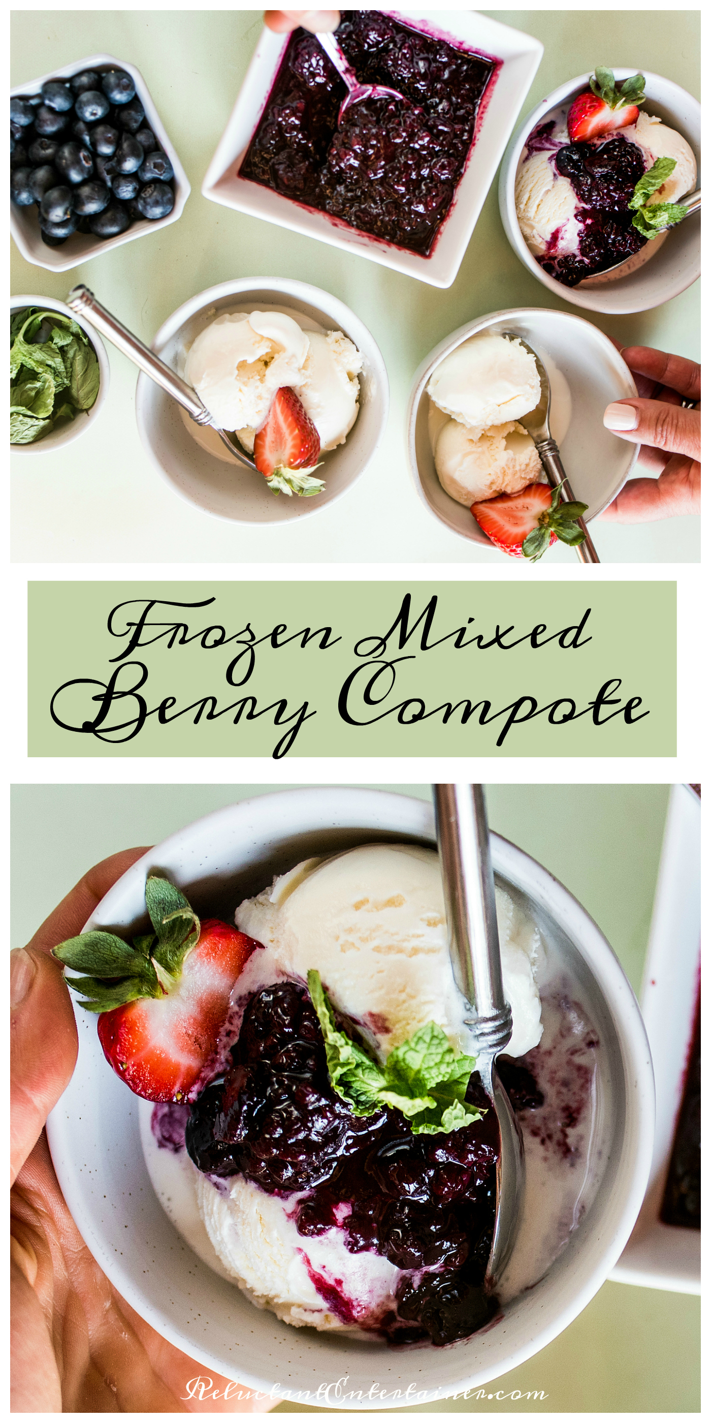 Frozen Mixed Berry Compote Reluctant Entertainer