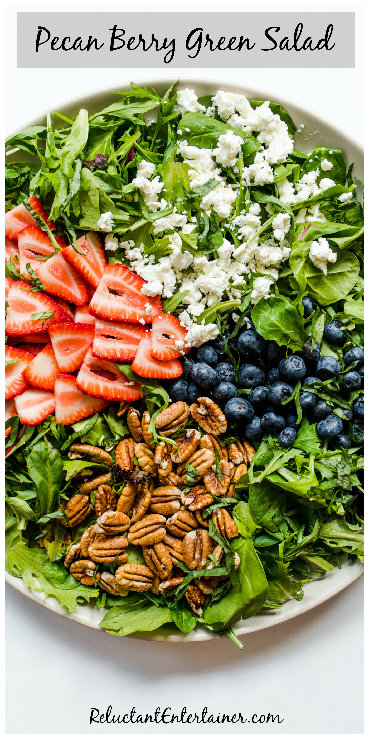 Pecan Berry Green Salad Recipe Reluctant Entertainer