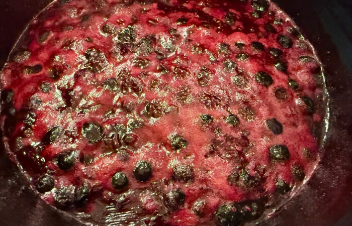 cooking Mixed Berry Compote