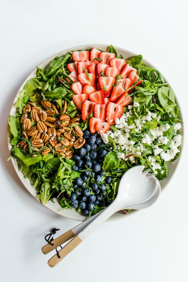 Pecan Berry Salad - Reluctant Entertainer