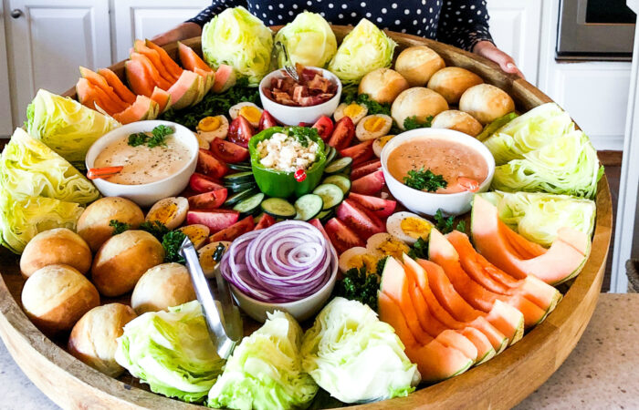 Bacon Wedge Salad Board