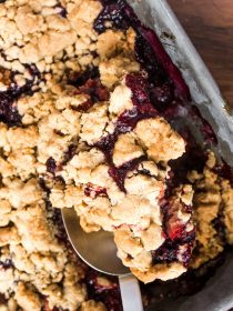 Peanut Butter and Jelly Crumble