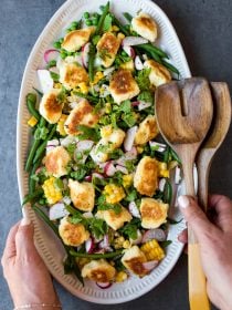 Summer Crispy Gnocchi Salad