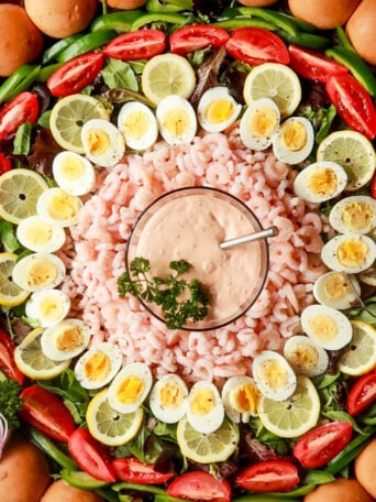 Best Thousand Island Dressing with salad ingredients