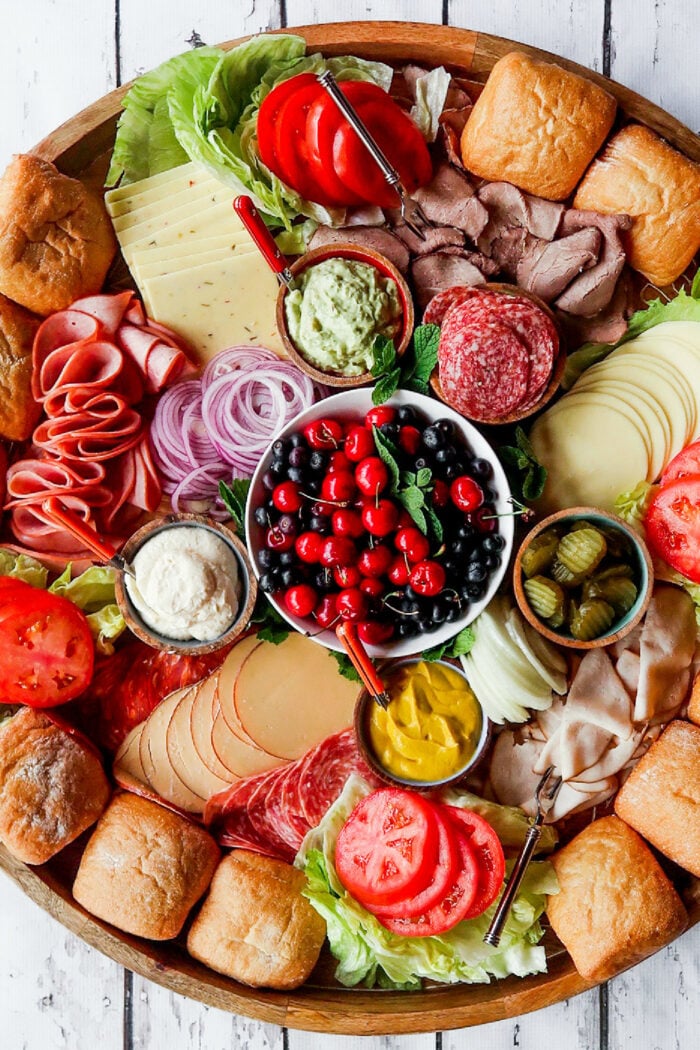 ingredients 4 sandwich charcuterie board