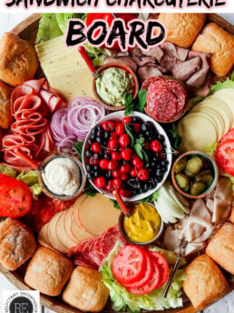sandwich charcuterie board