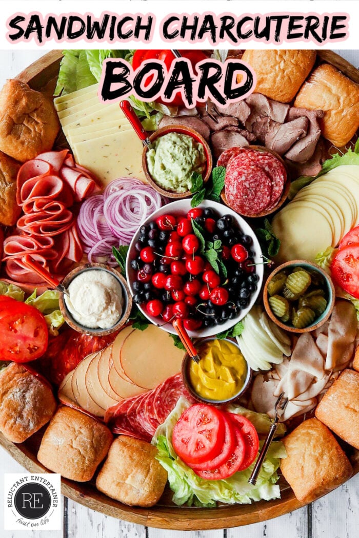 sandwich charcuterie board