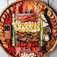 Epic Grilled Breakfast Charcuterie Board - Reluctant Entertainer