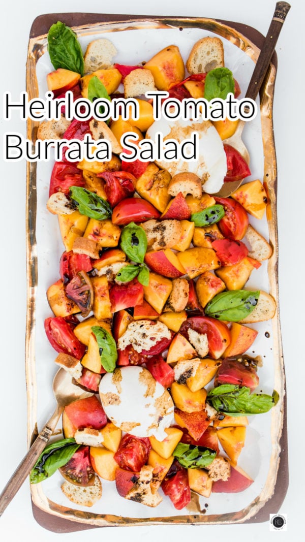 Heirloom Tomato Burrata Salad