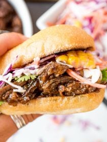 Pulled Beef Sandwiches (slow cooker)