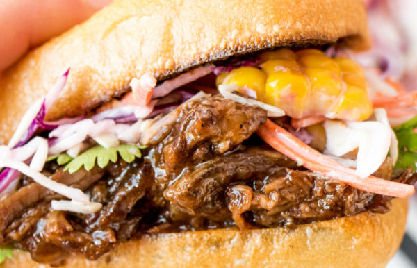 Slow Cooker Barbecue Chuck Roast Sandwiches