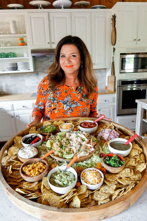 Taco Tuesday Chicken Taco Bowl Board - Reluctant Entertainer