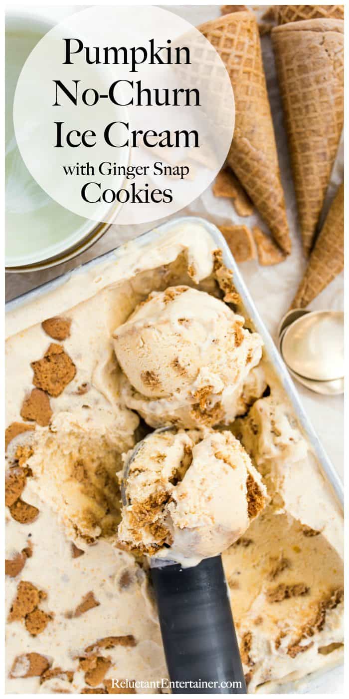 Pumpkin No-Churn Ice Cream Recipe