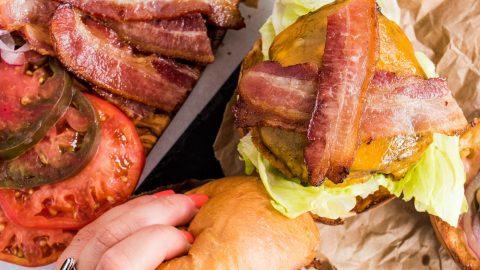 Guacamole Bacon Burger {Ultimate Burger} - Two Peas & Their Pod