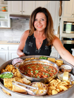 epic chili dinner board