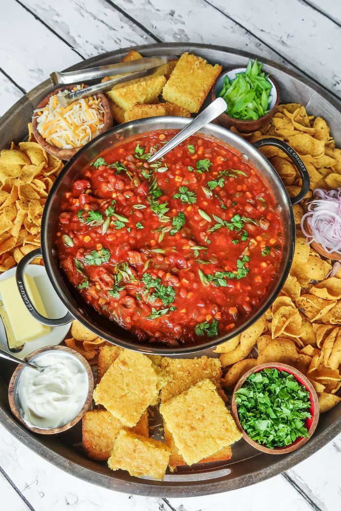 Chili Charcuterie Board Reluctant Entertainer
