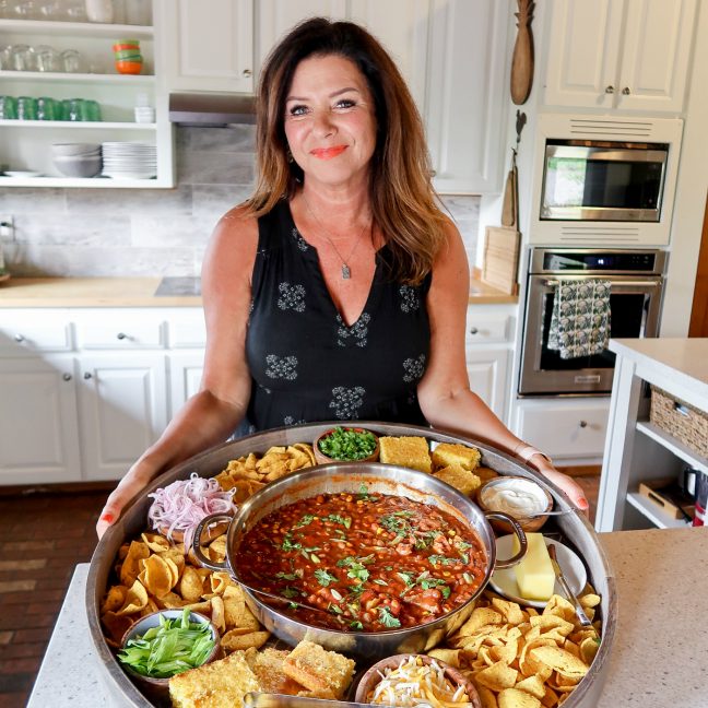 EPIC Chili Dinner Board Recipe Reluctant Entertainer