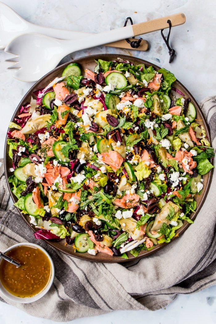 Best Mediterranean Salmon Salad Recipe