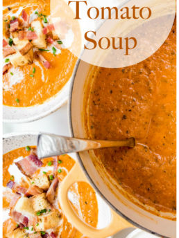 Orange Basil Tomato Soup