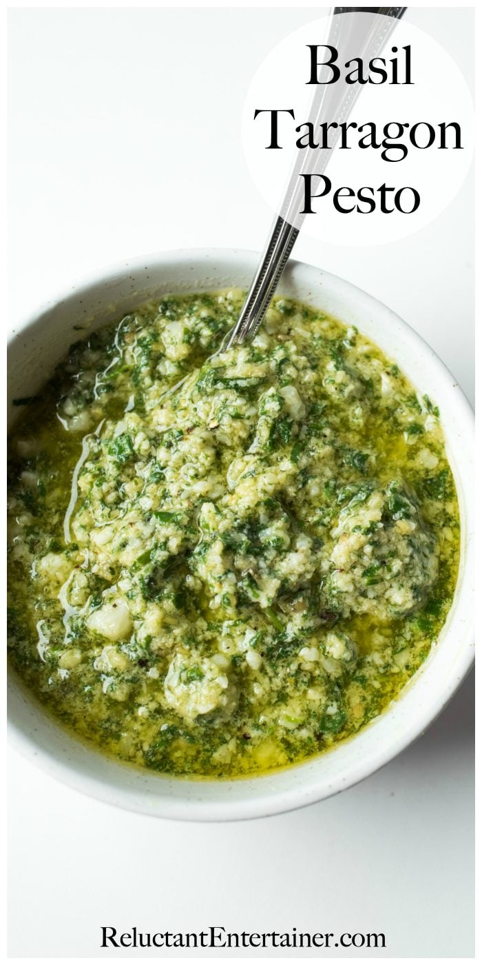 Basil Tarragon Pesto